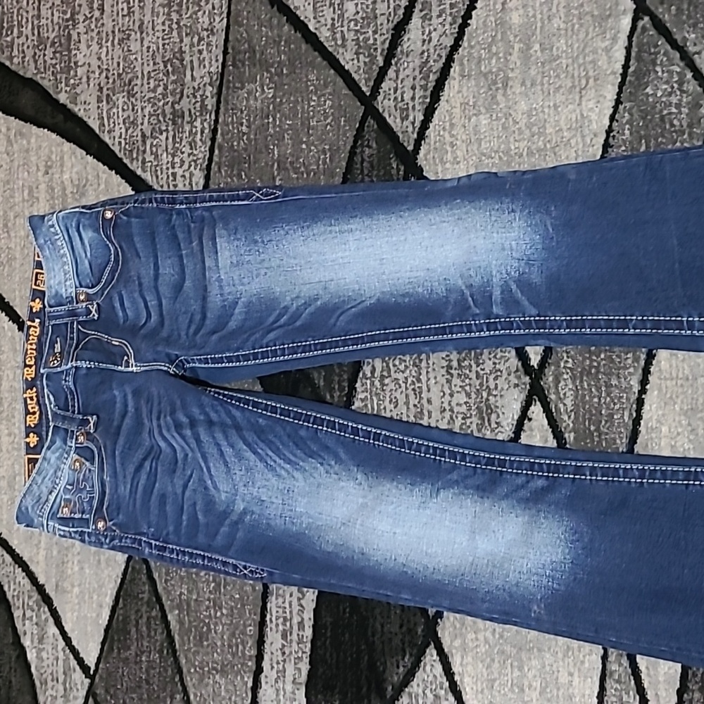 ROCK REVIVAL JESSICA BOOT-CUT DENIM JEAN - Picture 9 of 15